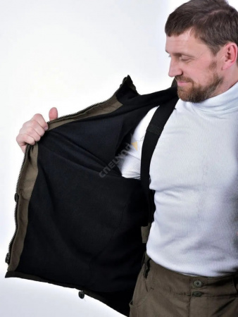 Костюм утепл Горка деми Исландия + Рип стоп Хаки 